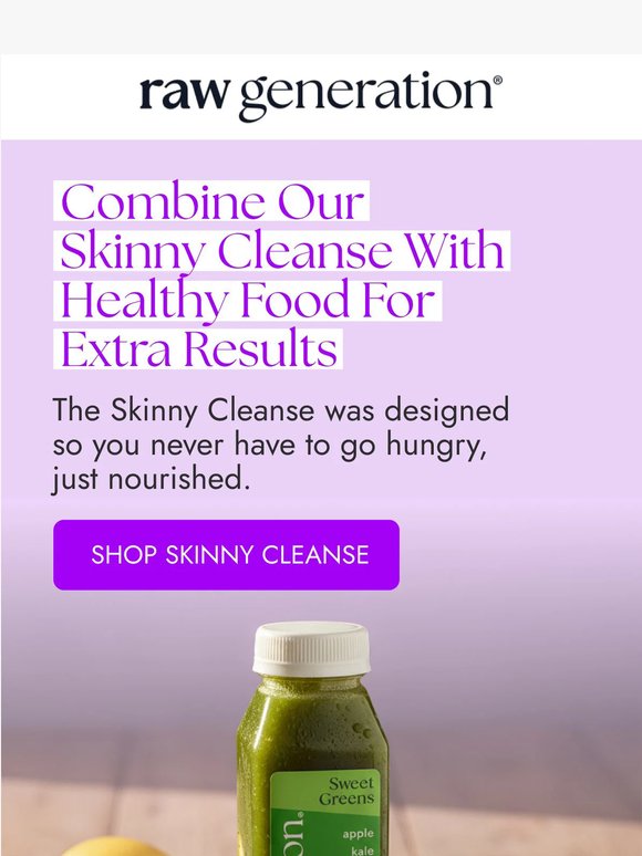What to eat during your cleanse?