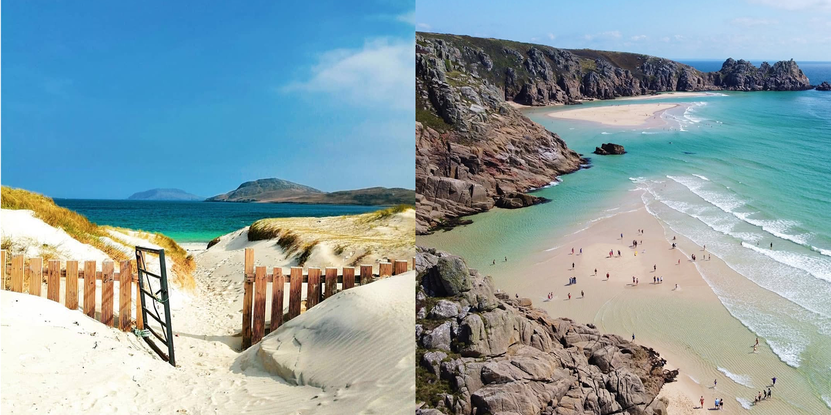 THE BEST BEACHES IN THE UK