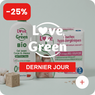 -25% sur Love and Green - DERNIER JOUR