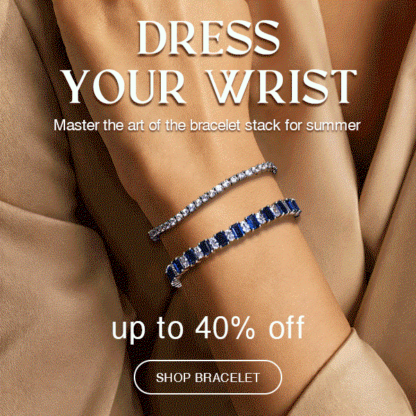 Tennis necklace and bracelet