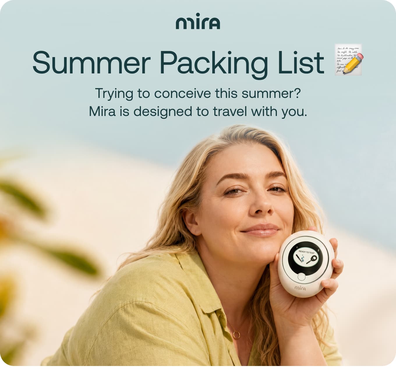 Summer Packing List 