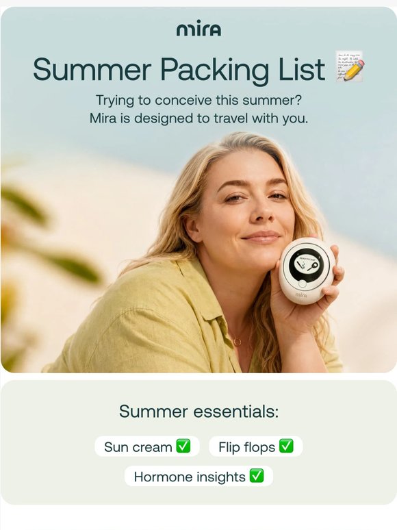 Travel-ready fertility bundle—now 25% off ☀️