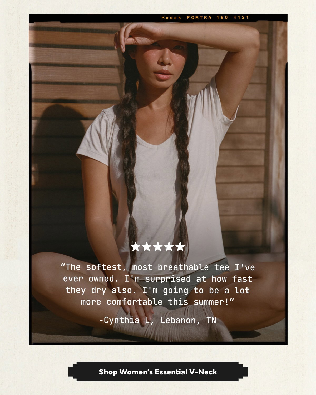 Women's Essential V-Neck