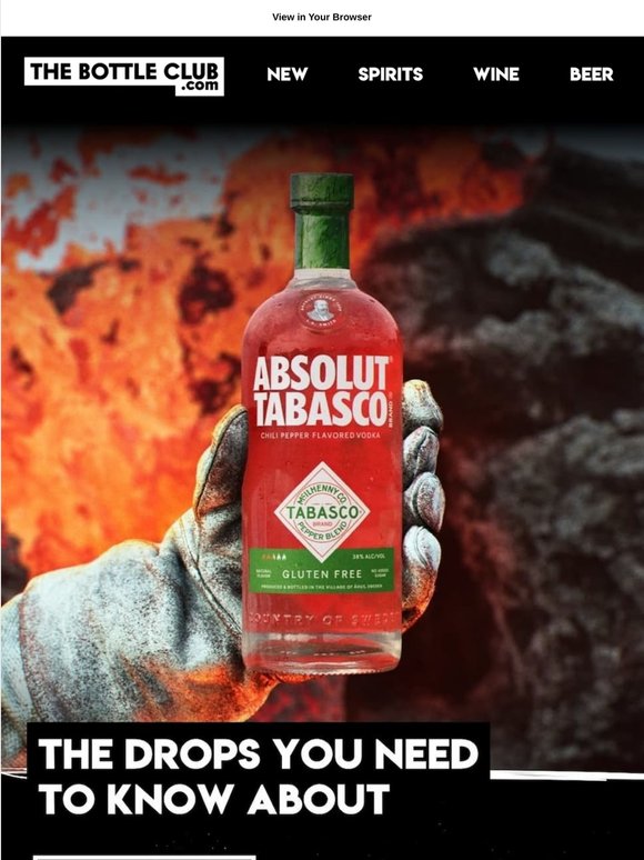Have you tried Absolut Tabasco yet? 🌶️