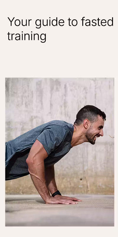 Should you workout fasted?