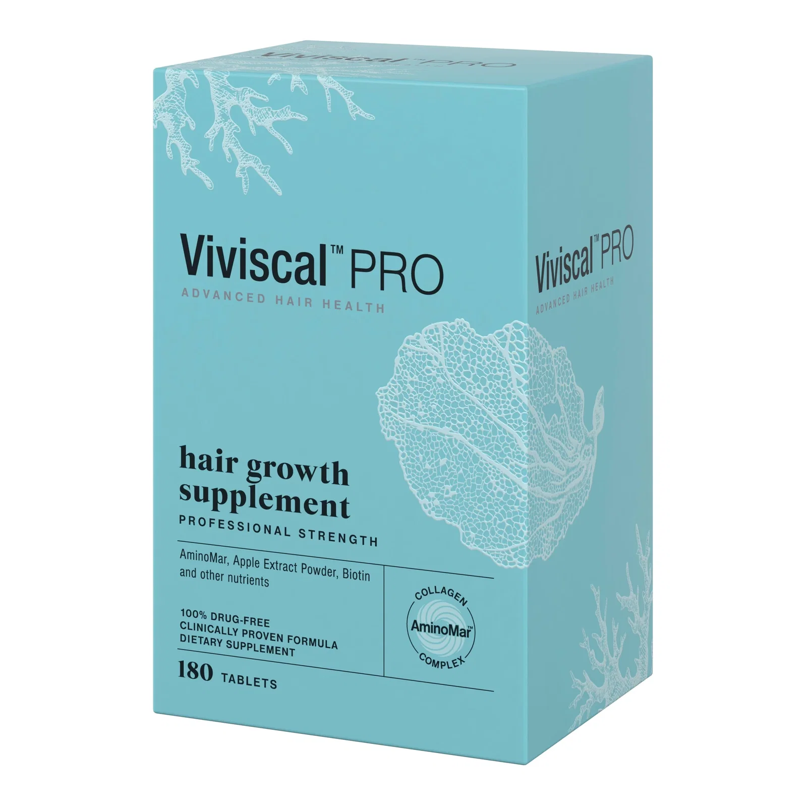 Image of Viviscal PRO Hair Growth Supplement - 180 Tablets