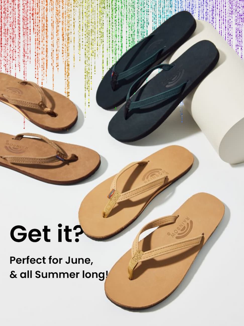 Rainbows are perfect for june! Shop now!