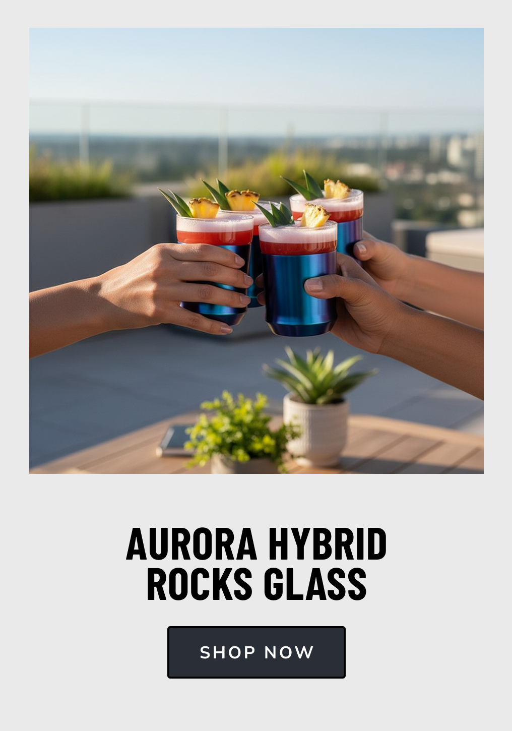 Aurora Hybrid Rocks Glass [SHOP NOW]