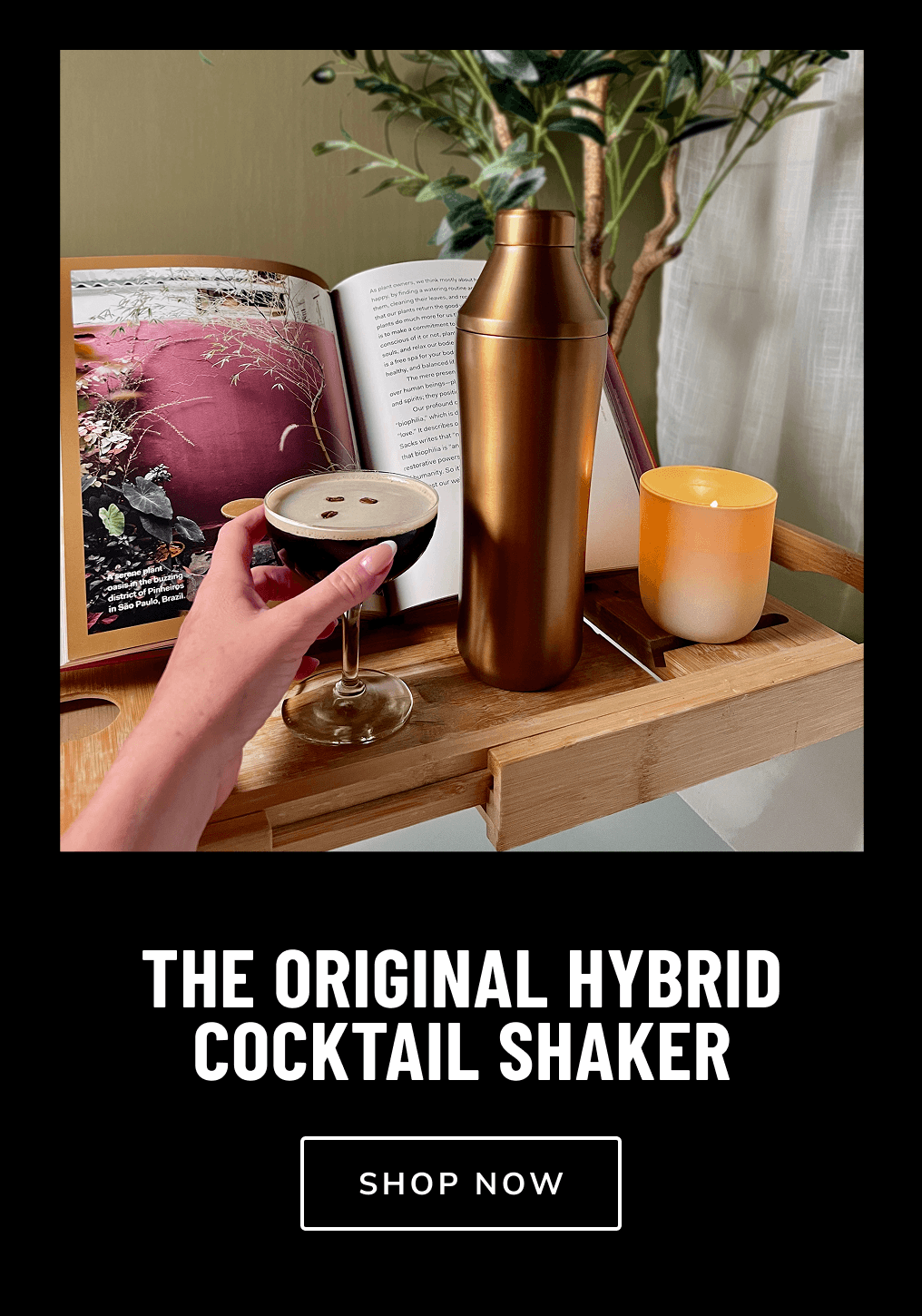 The Original Hybrid Cocktail Shaker [SHOP NOW]