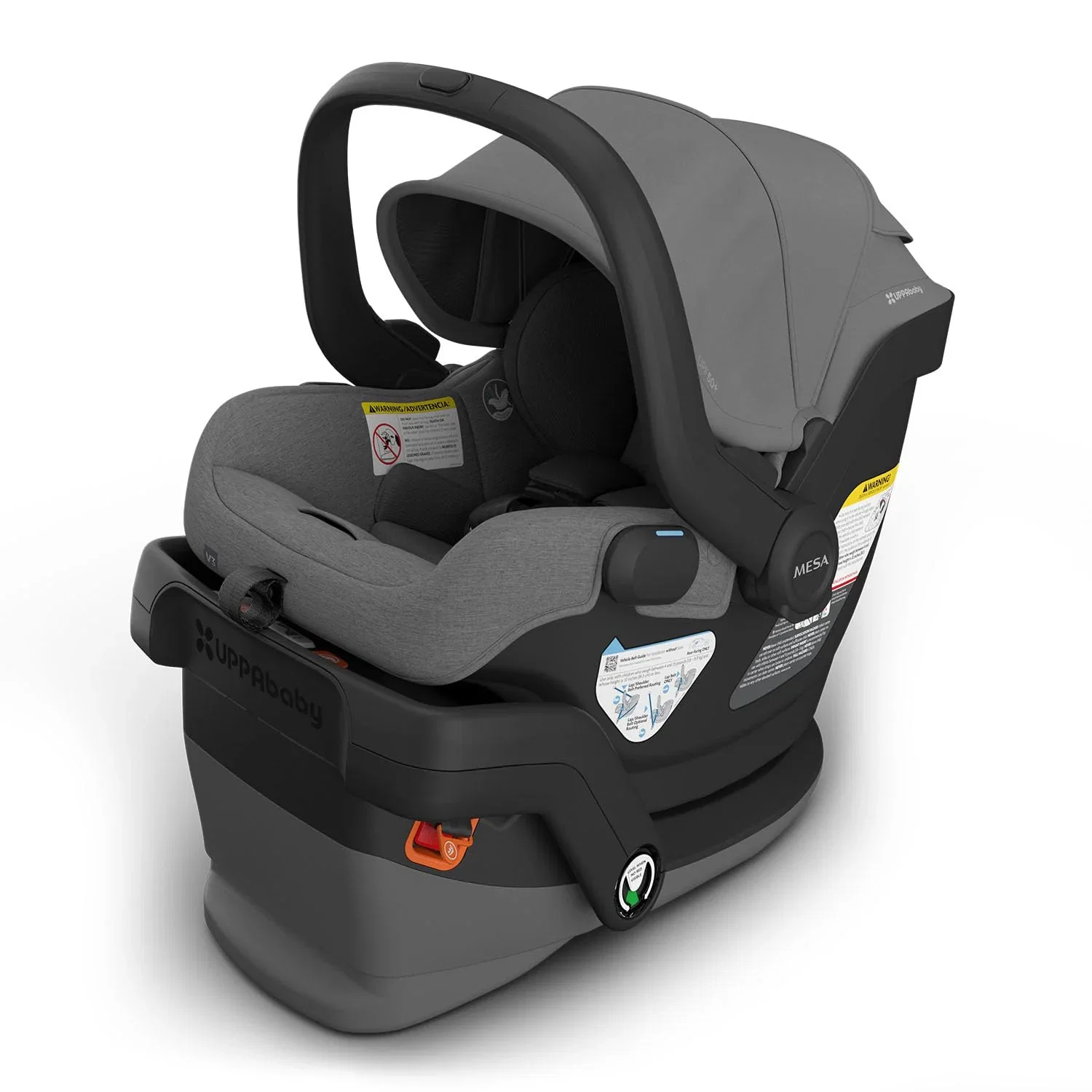 Image of UPPAbaby Mesa V3 Infant Car Seat, 2025, Greyson (Charcoal Mélange)