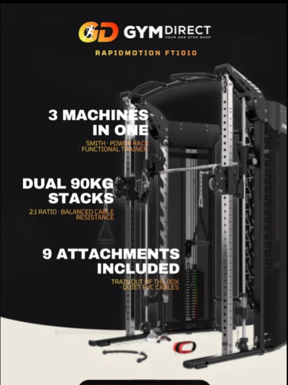 One machine. Three jobs. Still sharp for EOFY.