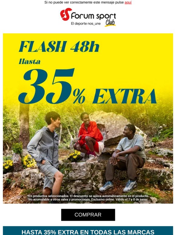 ⚡ Hasta -35% EXTRA ¡Solo 48h!