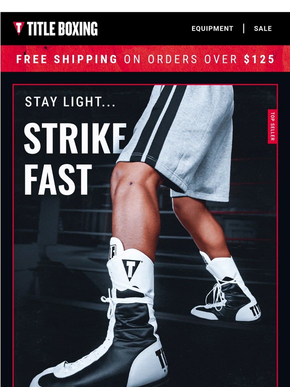 Stay Light & Fast On Your Feet