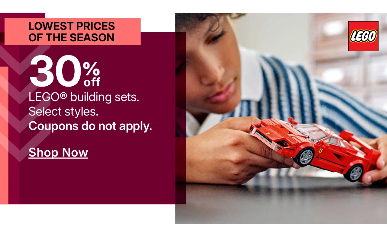 30% off lego building sets