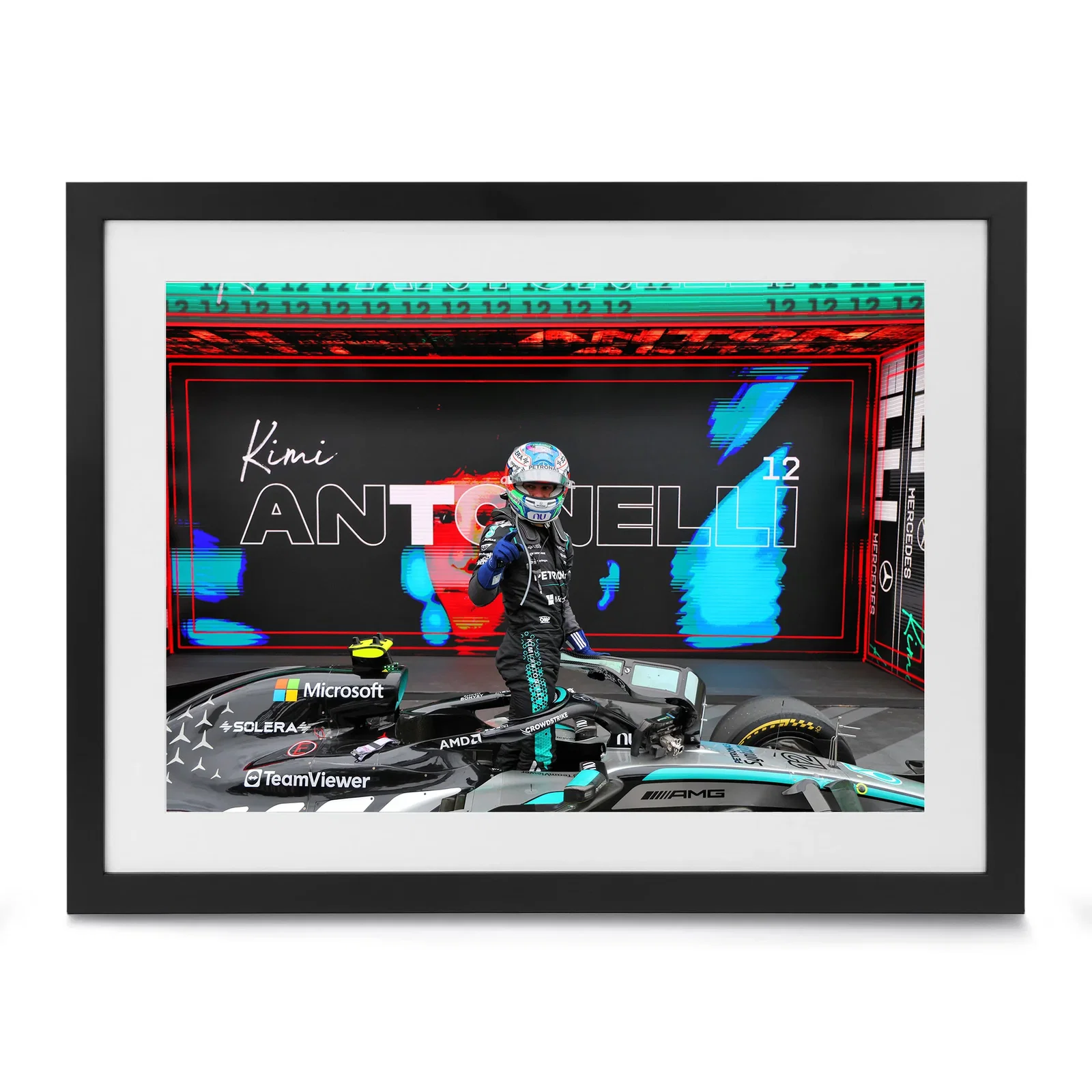 Image of Kimi Antonelli 2026 'Race Winner' Framed Photo - Canadian GP
