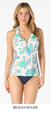 Shop Beach House Erinna Racerback Tankini Top - Diamond Meadows