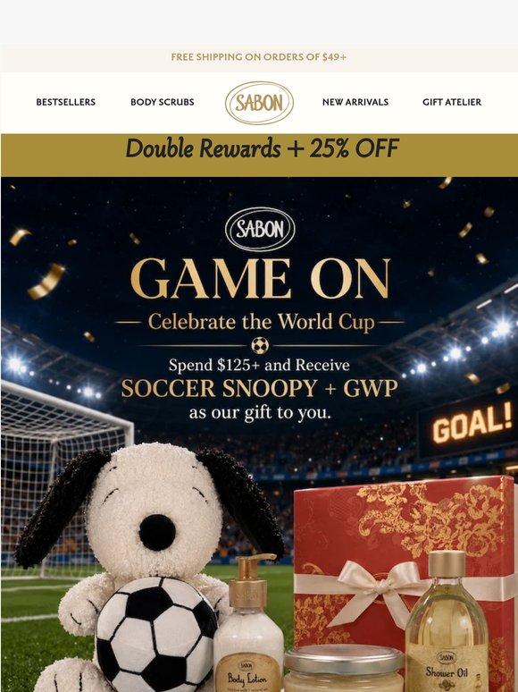A Limited-Time Gift for Soccer Season ⚽