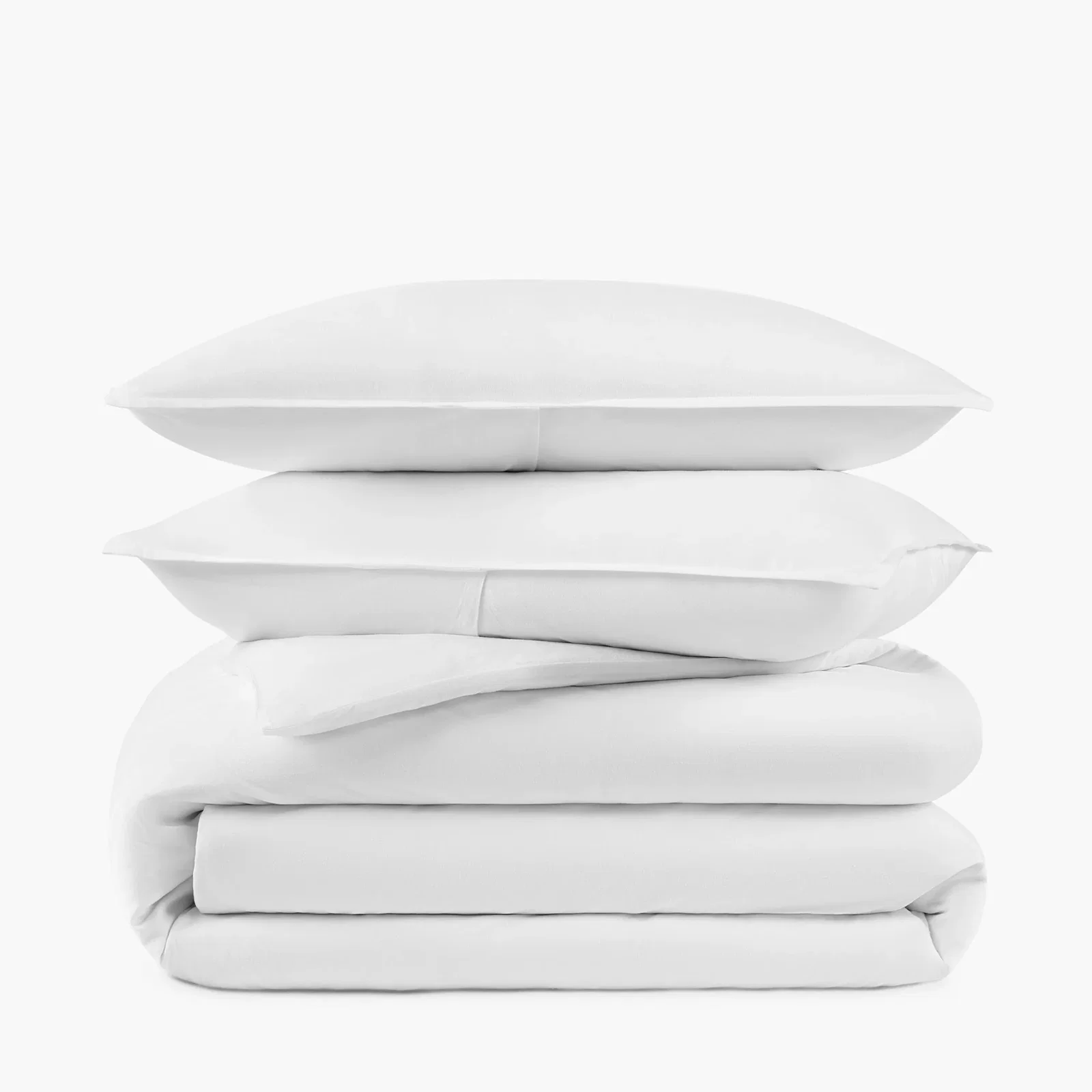 Linen Eucalyptus Duvet Set - White