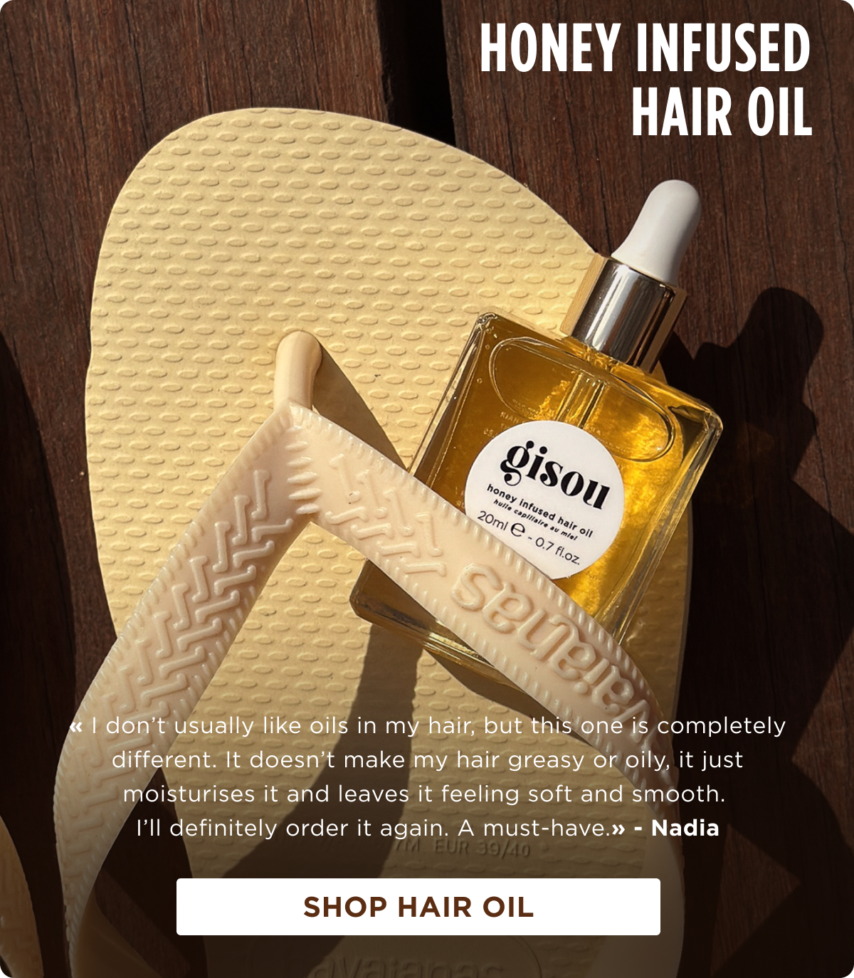 Honey Infused Hair Oil