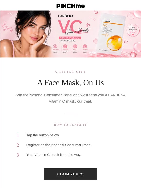 LANBENA Vitamin C mask?! 🤭