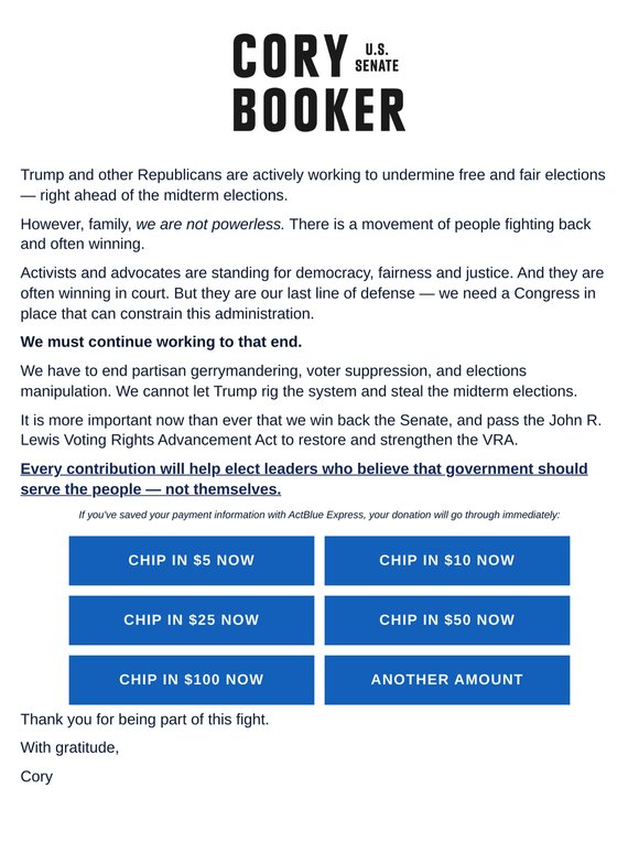 Fighting back for voting rights