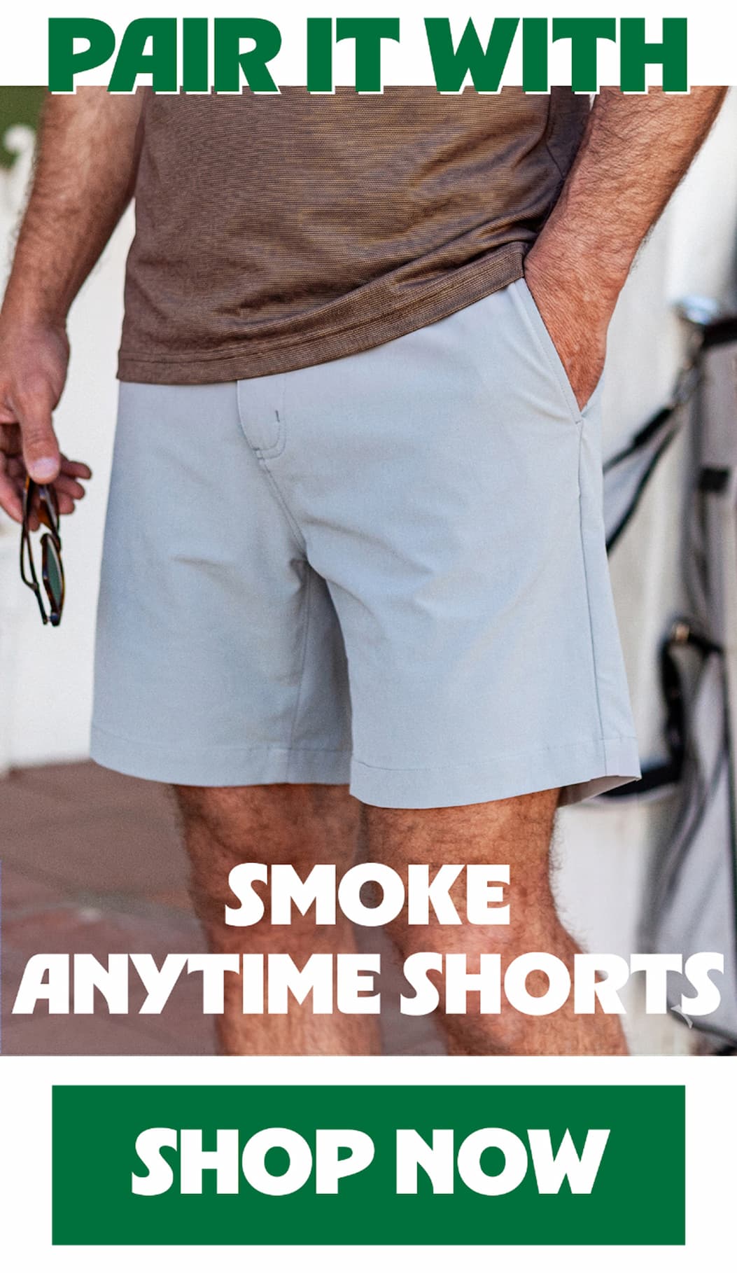 BODY-BLOCK4A | Anytime Shorts - Smoke
