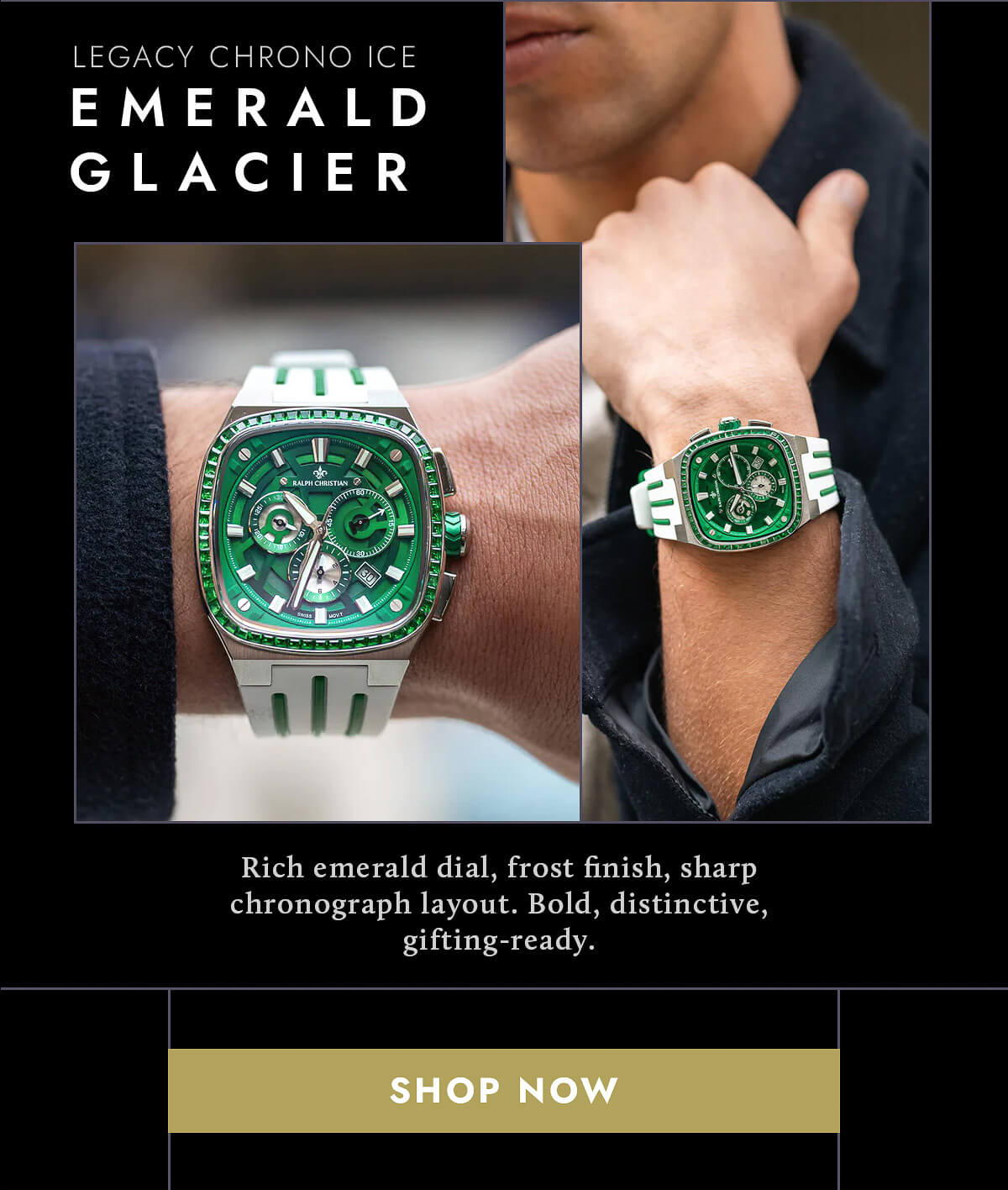 The Legacy Chrono Ice - Emerald Glacier 