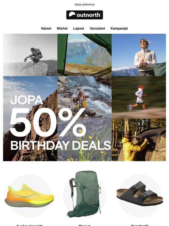 Jopa 50% 🌿 Kevään parhaat hinnat!