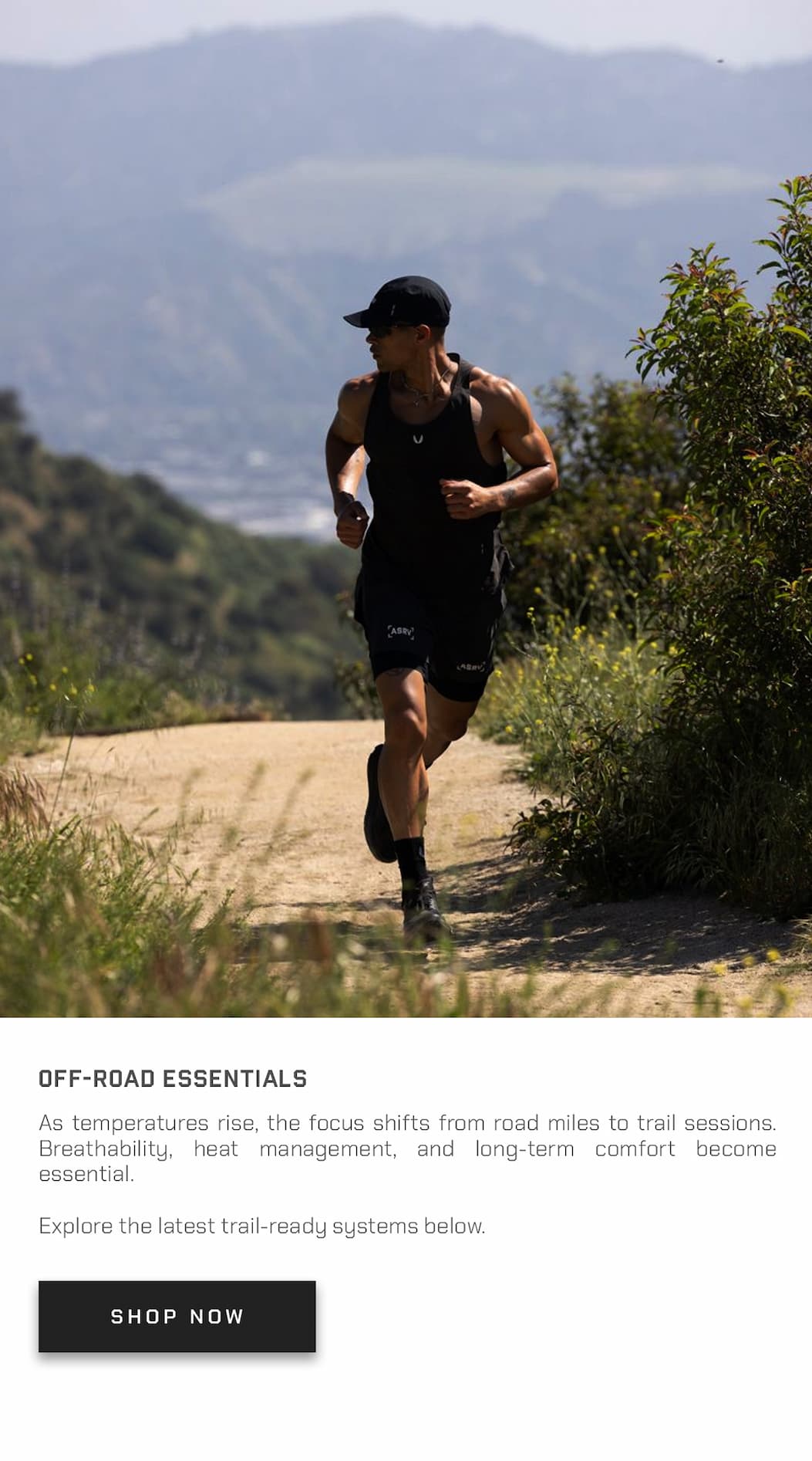 As temperatures rise, the focus shifts from road miles to trail sessions. Breathability, heat management, and long-term comfort become essential.