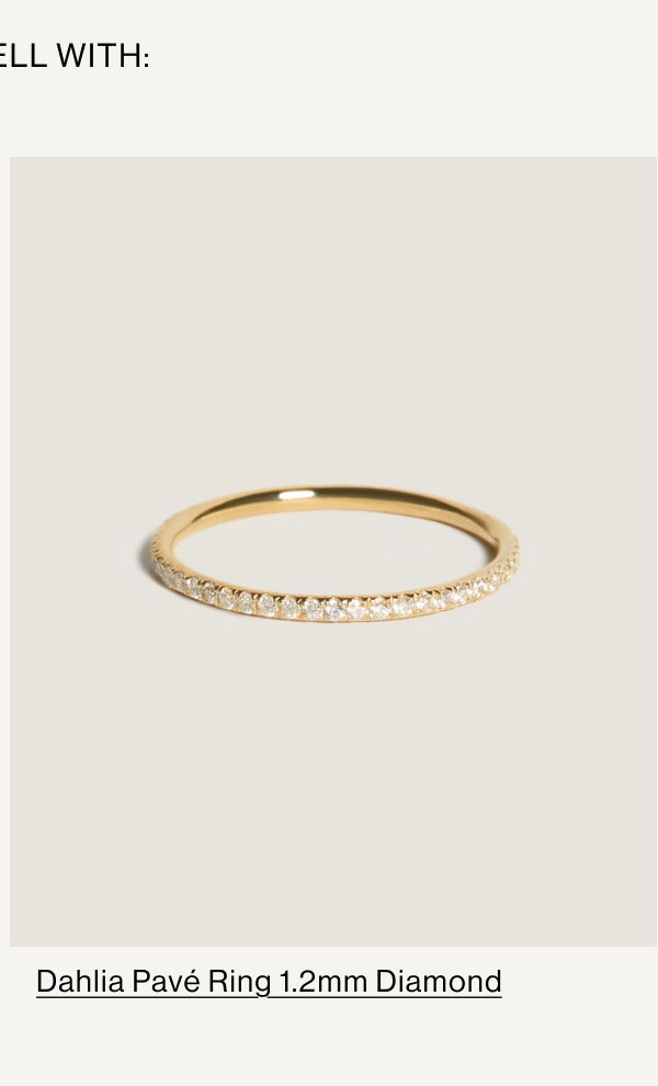 Dahlia Pavé Ring
