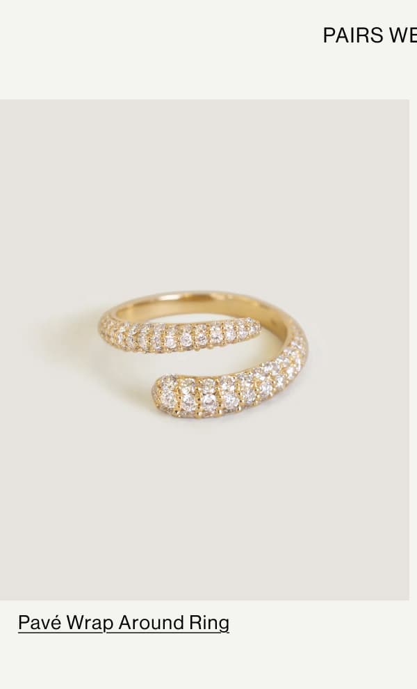 Pavé Wrap Around Ring