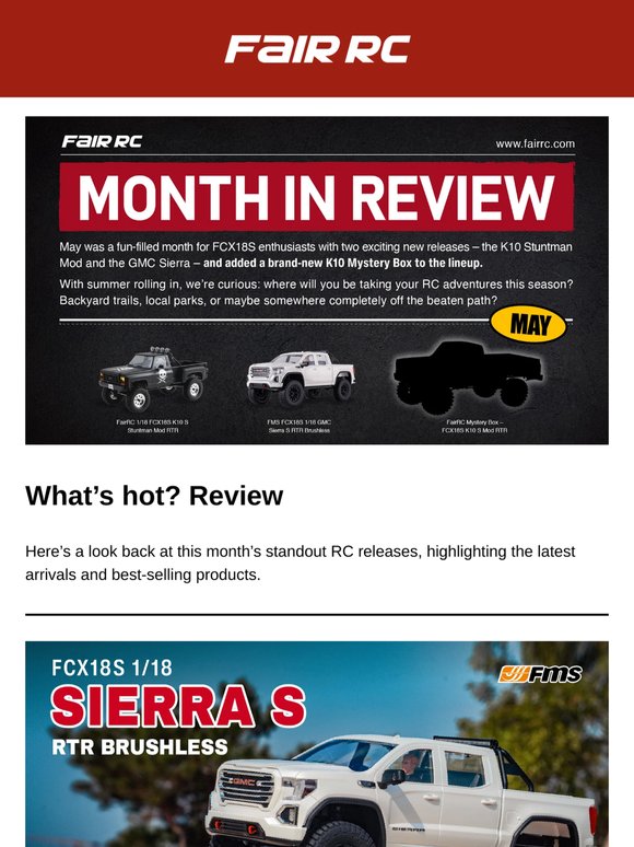 Fair RC May Review