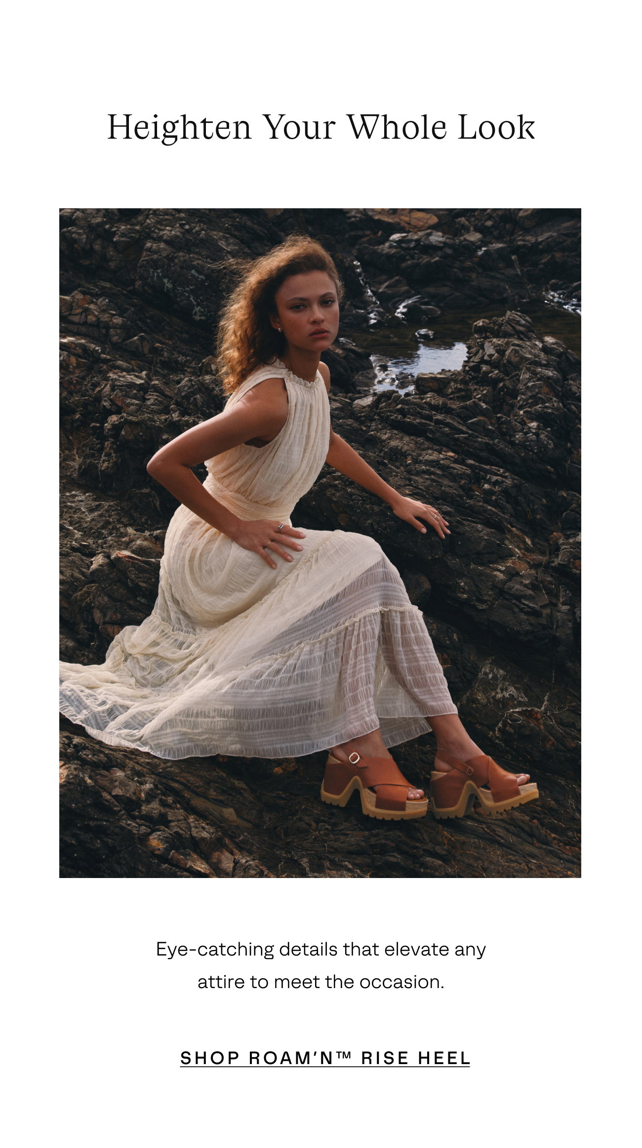 Roam'n Rise Heel Sandal 2