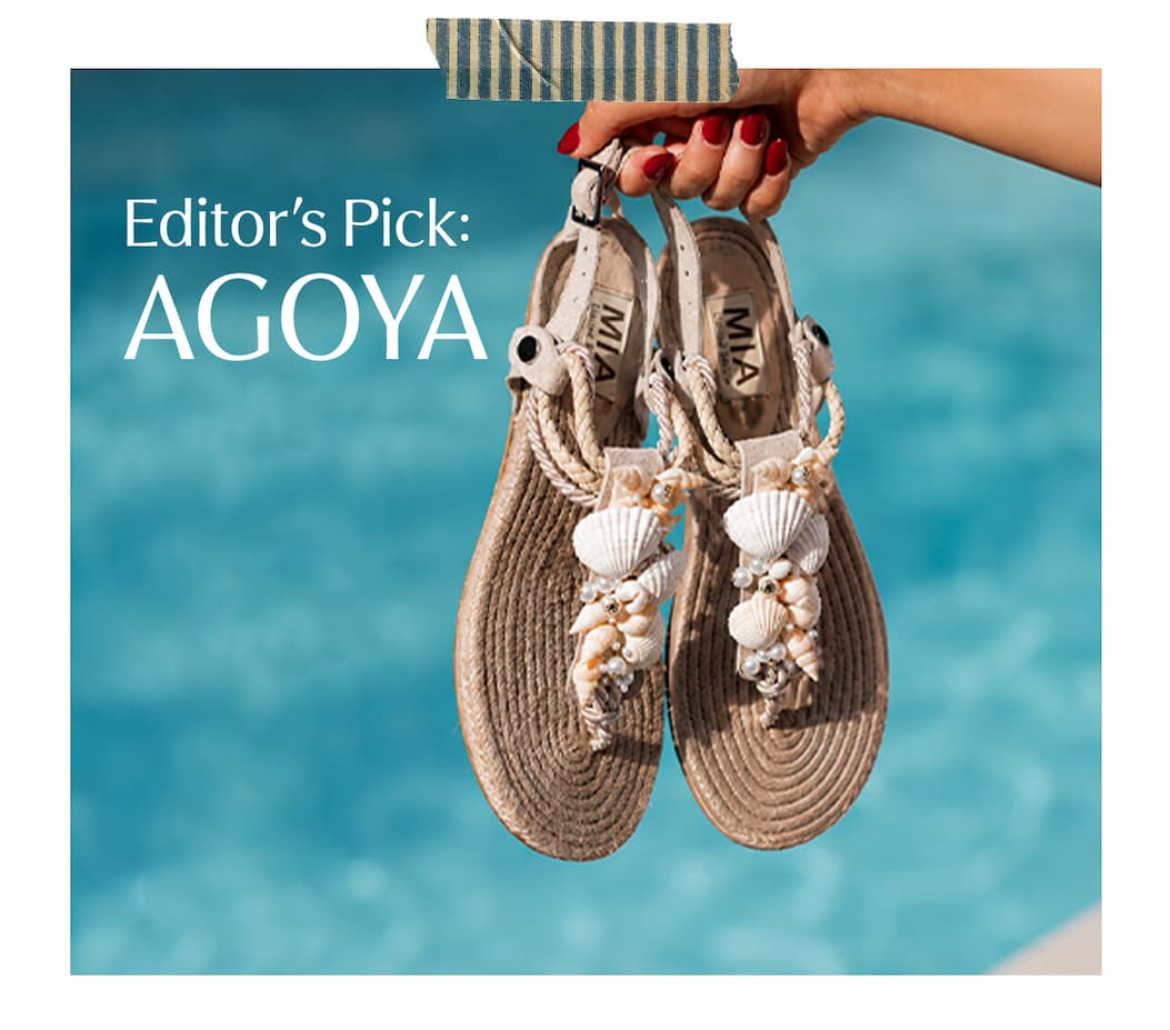 New & Selling Fast: Agoya