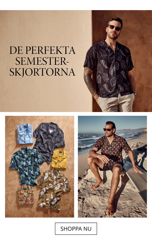 De perfekta semester-skjortorna