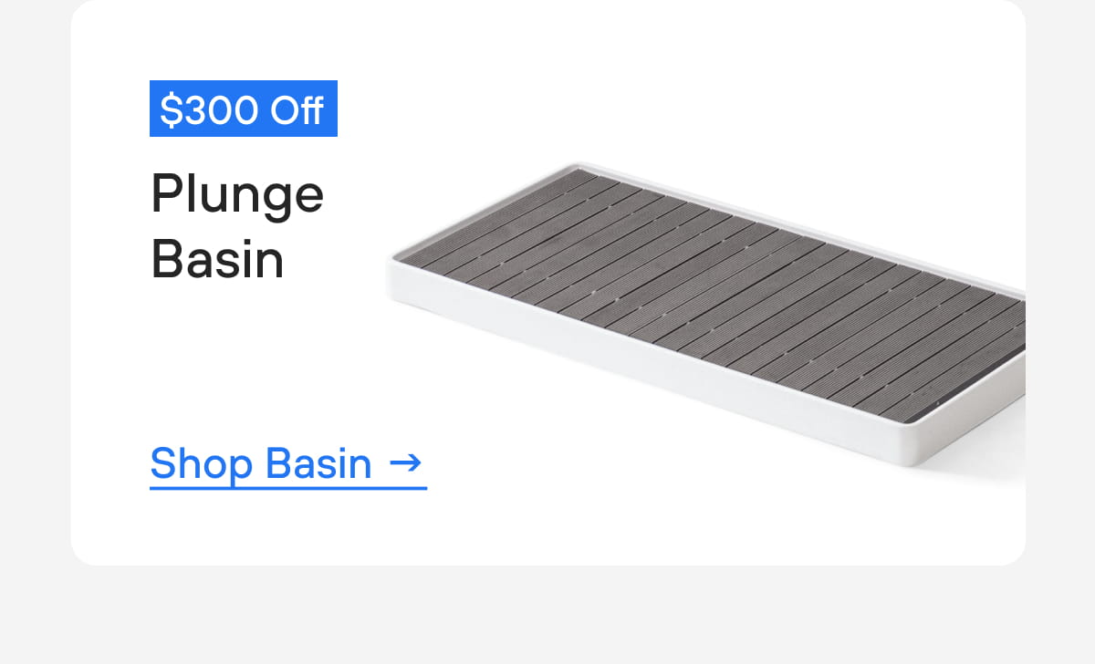 Plunge Basin | Shop Basin →