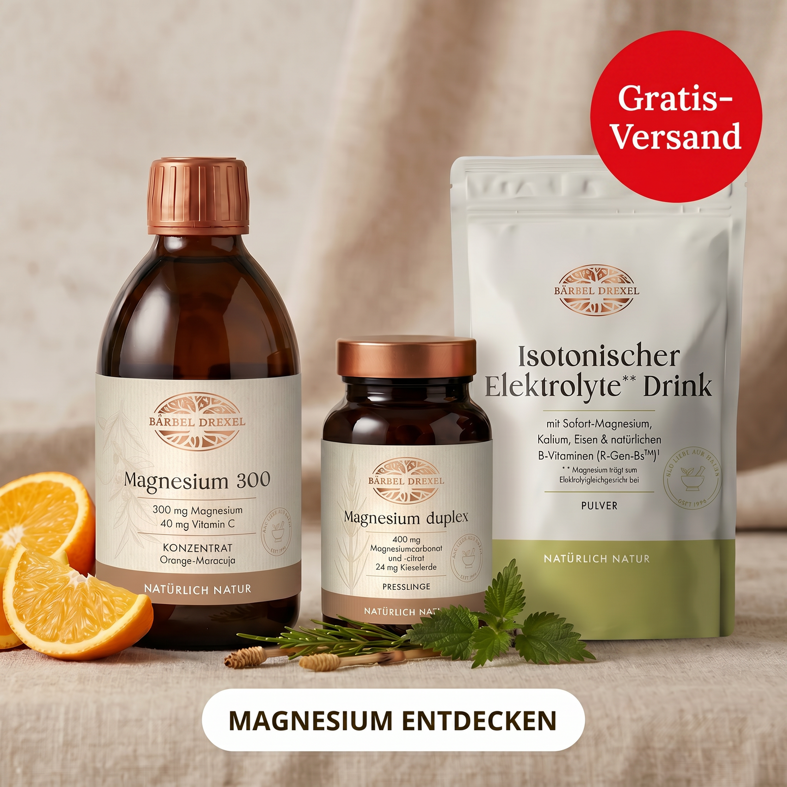magnesium gratis versand