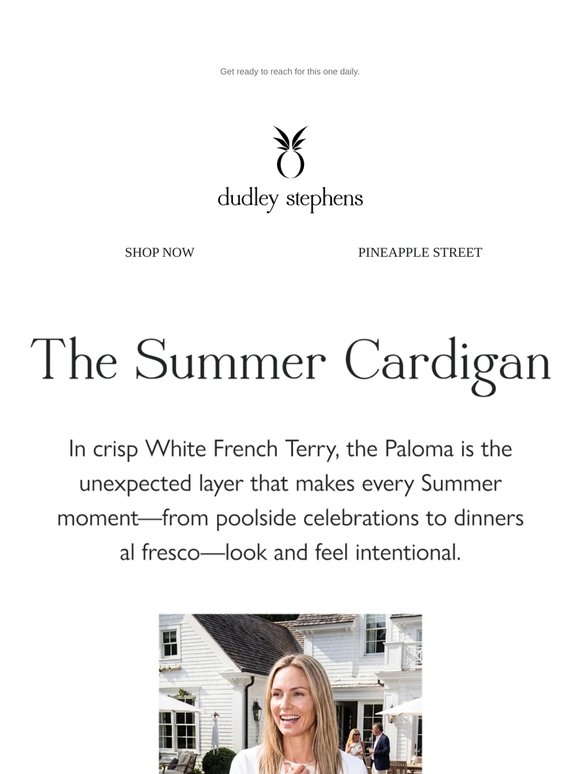 Summer's surprise MVP? The cardigan.