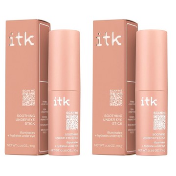 2-Pack ITK Soothing Under Eye Stick, 0.35 oz
