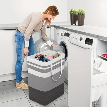 75L Large Laundry Hamper with Durable Handles