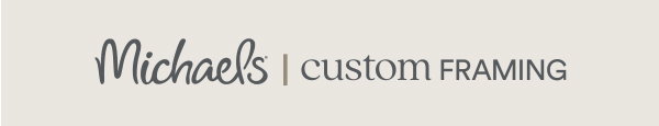 Michaels Custom Framing