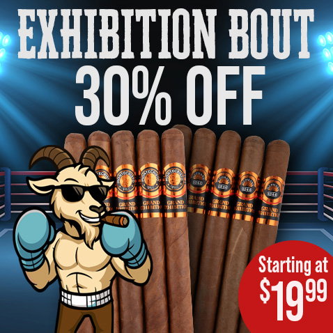 Exhibition Bout: top brands from $19.99
