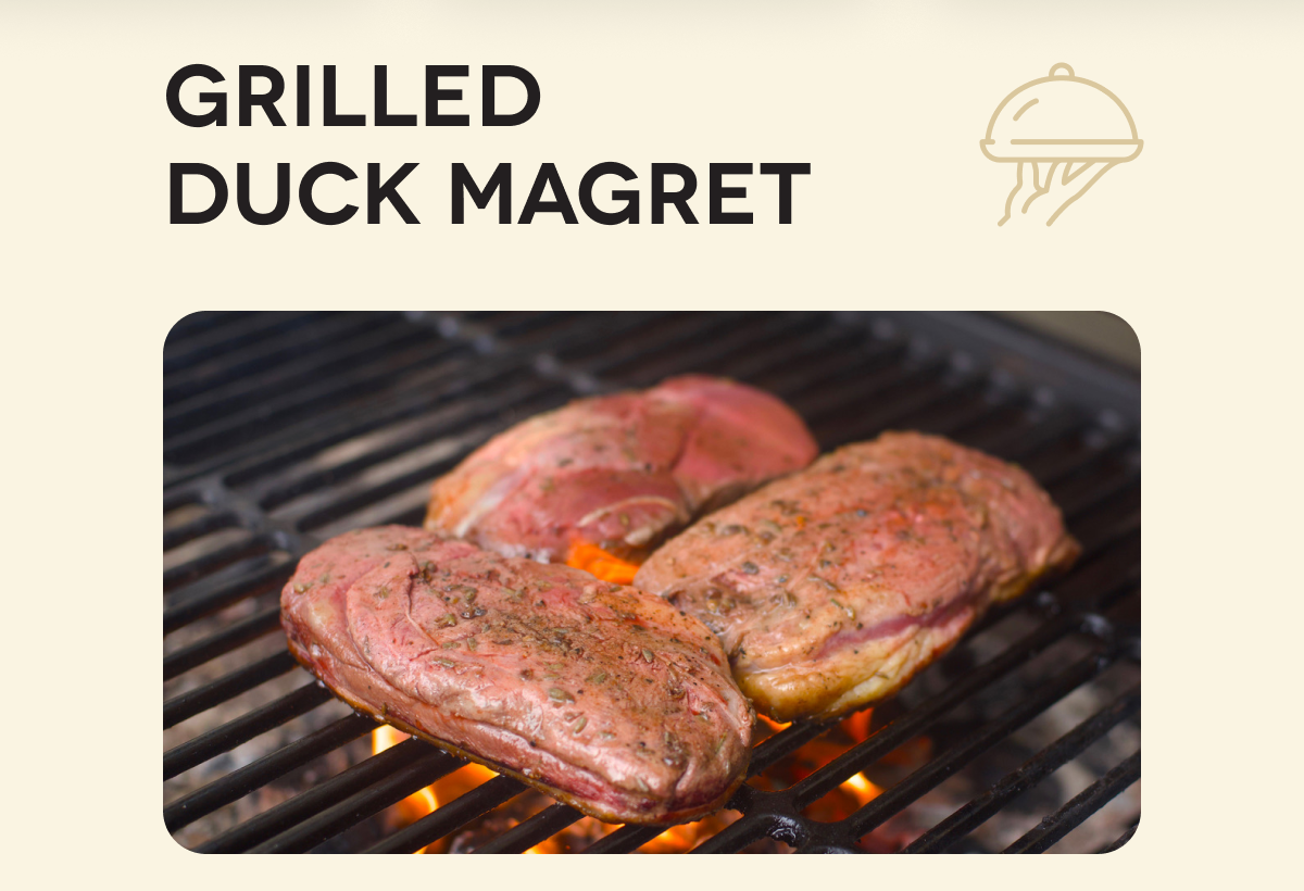 GRILLED DUCK MAGRET