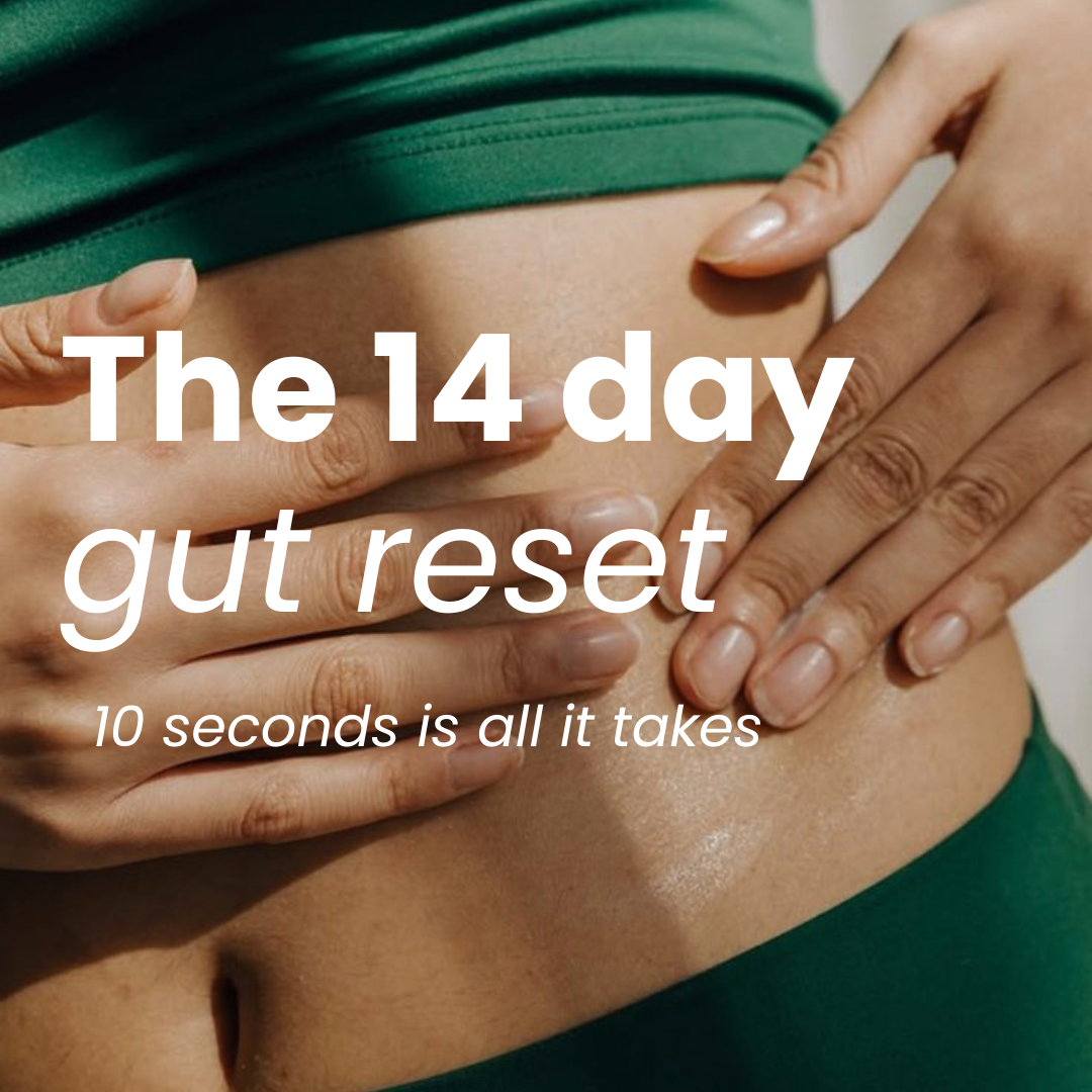 woman holding stomach