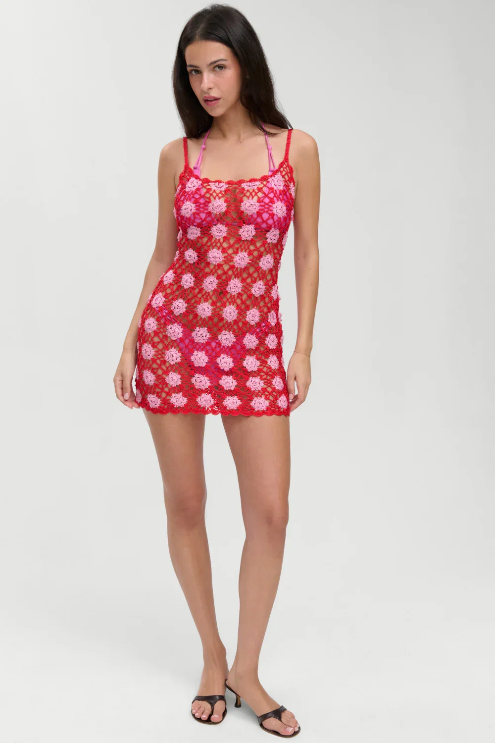 Image of Julie Crochet Coverup - Crochet Rose