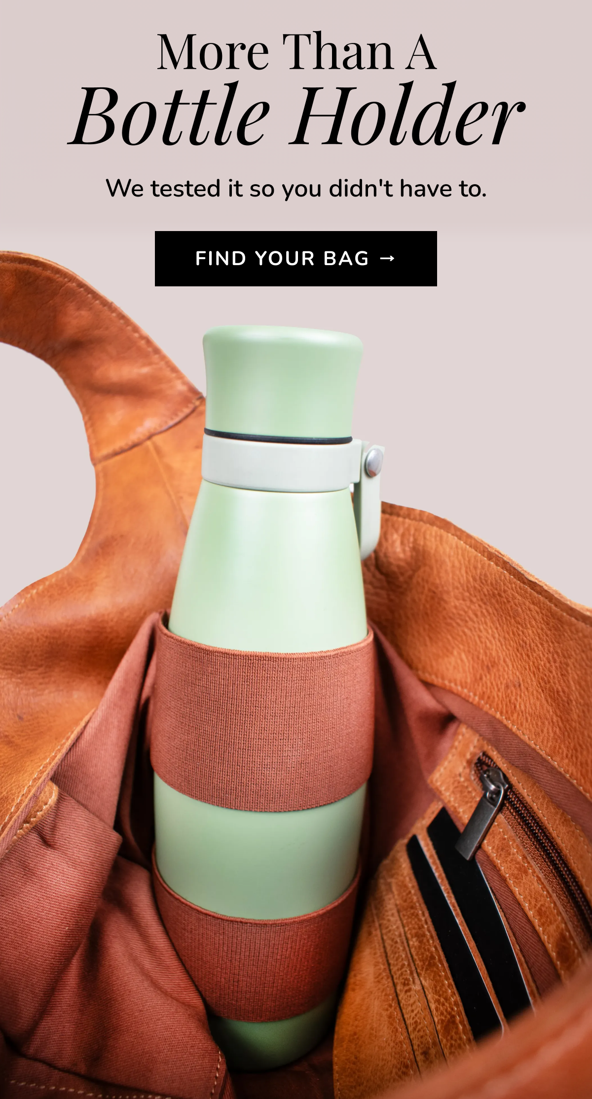  More Than A Bottle Holder