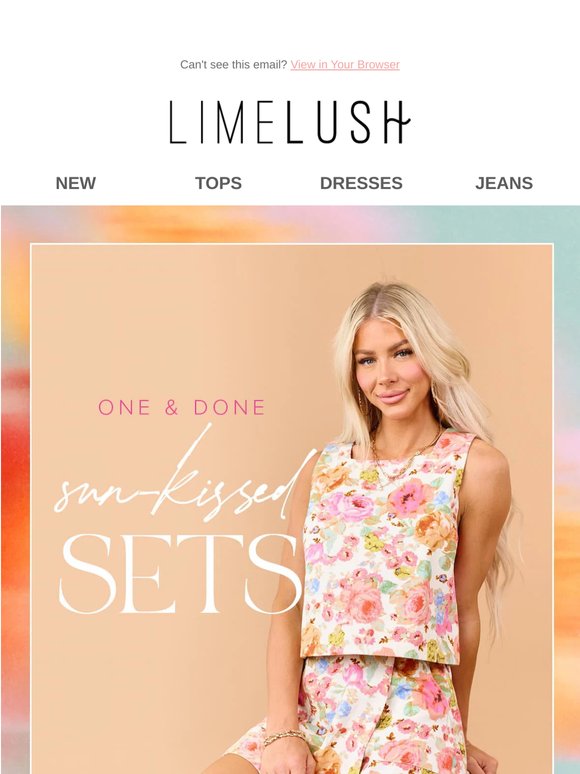 Matching Sets Made for Summer Plans ☀️🌸