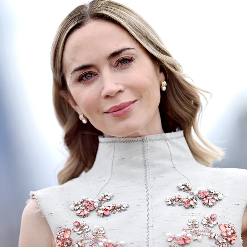 Emily Blunt Is Taking One of the Springiest Nail Colors Into Summer