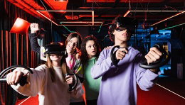 60 минут игры на VR-арене в клубе AR|VR Space