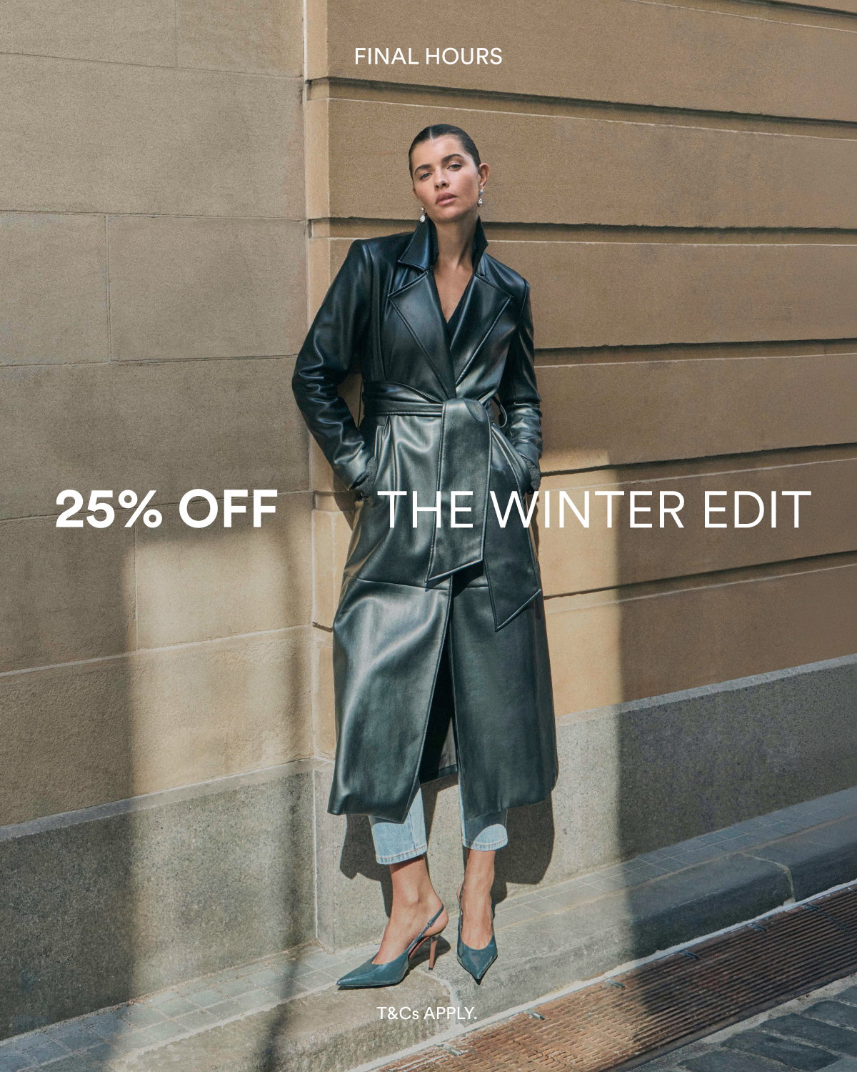 25% OFF THE WINTER EDIT